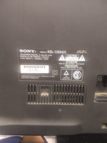 Sony Bravia 32  Para Repuesto 