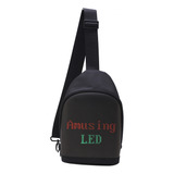 Mochila De Ciclismo, Bandolera, Pantalla Led, Multifuncional