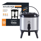 Botijão Térmico Inox 5,5 Litros Com Torneira Consevação Café