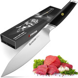 Astercook Cuchillo De Chef Profesional De 8 Pulgadas, Mango