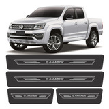 Kit 8 Adesivo Soleira Proteção Porta Volkswagem Amarok Sol42