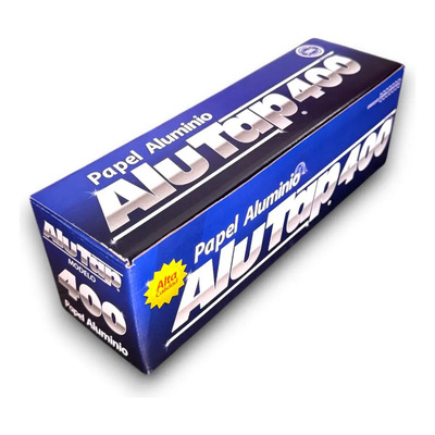Papel Aluminio Marca AluTap 400 Calibre 20 Alta Calidad | Envío gratis
