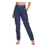 Calça Feminina Style Jeans Mom Comfort Plus Soltinha Corpo