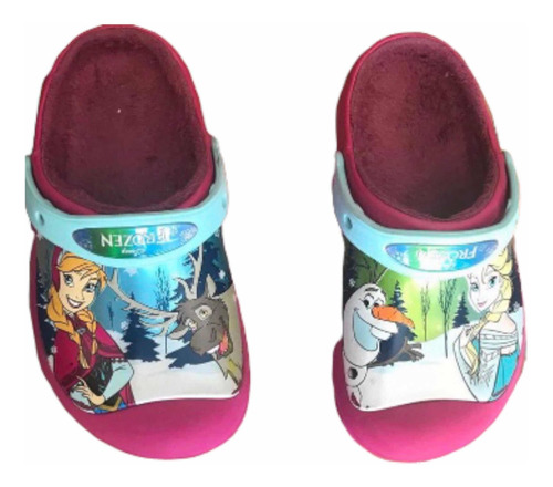 Crocs Original Frozen Con Piel Nro 32/33