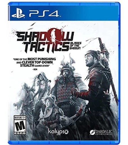 Juego Shadow Tatics Blades Of The Shogun Ps4 Midia Fisica