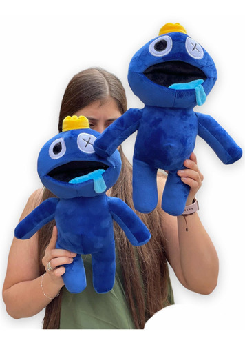 Rainbow Friends Blue Peluche Roblox Juguete 40cm Obsequios