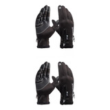 2 Pares De Guantes Cálidos De Invierno Para Clima Frío