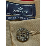 Pantalón Dockers Caqui Talla# 30 Chino Hombre Casual Oficina