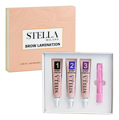 Kit Stella Milano Para Brow Lamination E Lash Lifting