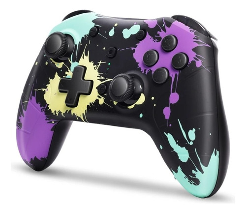 Control Pro Edición Splatoon Grafitti Para Nintendo Switch