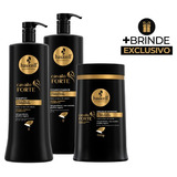 Haskell Kit Cavalo Forte Trio Salon (3 Produtos) + Brinde