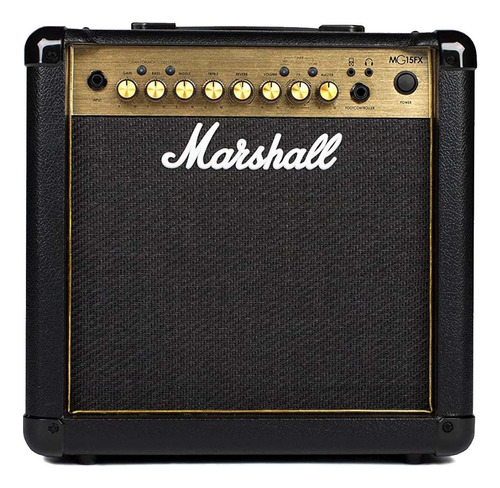 Amplificador Combo Para Guitarra 15w, Marshall Mg15gfx