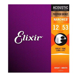 Cuerdas Elixir Para Electroacústica Nanoweb 12/53
