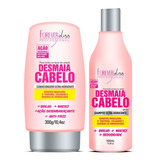 Kit Desmaia Cabelo Forever Liss Shampoo + Condicionador 