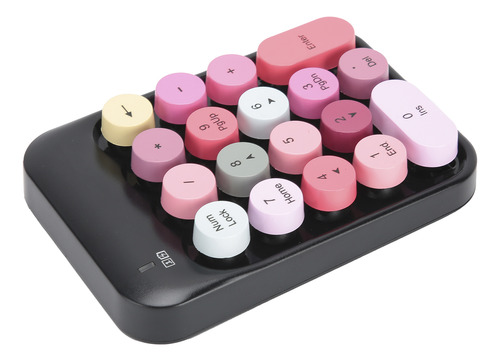 Teclado Numérico Sem Fio Ajazz Chocolate Keycap Para Jogo