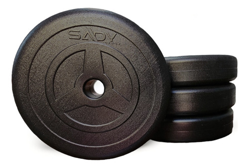 Sady Sport - 4 Discos Para Mancuernas O Barra De 5k Cada Uno