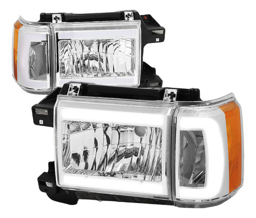 Faros Ford Bronco Led F150 F250 F350 87 88 89 90 91