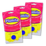 Guantes De Latex  Plumita Talle M (7-7 1/2)  -  Pack X 10 U