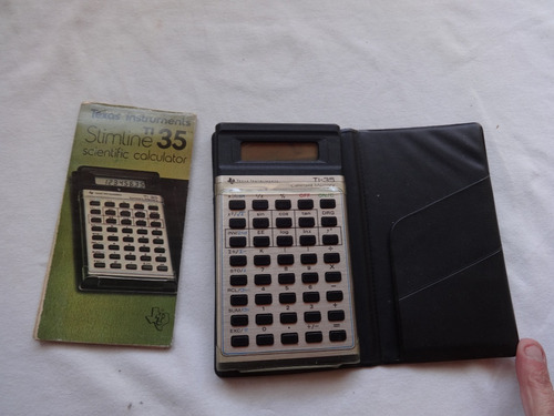 Antigua Calculadora Texas Instruments Ti-35 Científica Usa