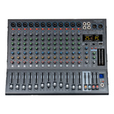 Mezcladora Gc  Audio Nx1200 Audio Mixer Dj 12 Canales 99 Dsp