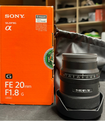 Lente Sony Fe 20mm F1.8 G Como Nuevo