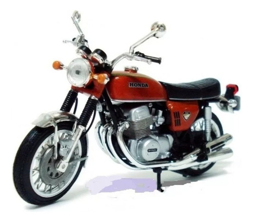 Miniatura Moto Honda Cb750 Four 1970 7galo Ixo 1:24 (9 Cm)