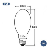 Lâmpada Mista 500w 220v E40 Direto Na Rede E Soquete E40 Cor Da Luz Branco-neutro