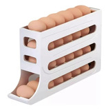 4niveles Organizador Dispensador De Huevos Para Refrigerador