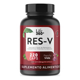 Suplemento Vitamina C Y Astaxantina Life 360+ 220 Caps Sabor No Saborizado