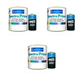 Spectra Primer Preto Pu 900ml + Catalisador Lazzuril 3 Kits