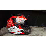 Casco De Moto Marca Ls2 Talle L Año 2023.