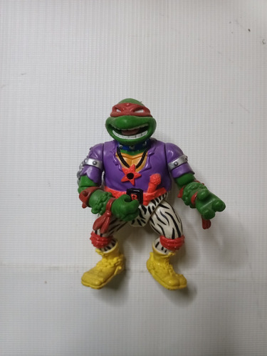 Figura Rafael Rockstar Vintage Tortugas Ninja Tmnt Playmates