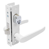 Cerradura Chapa Puerta Abatible Alumin Phillips 510t Blanco