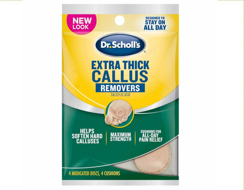 Dr. Scholl's Removedores De Callos Extra Gruesos 4 Cojines