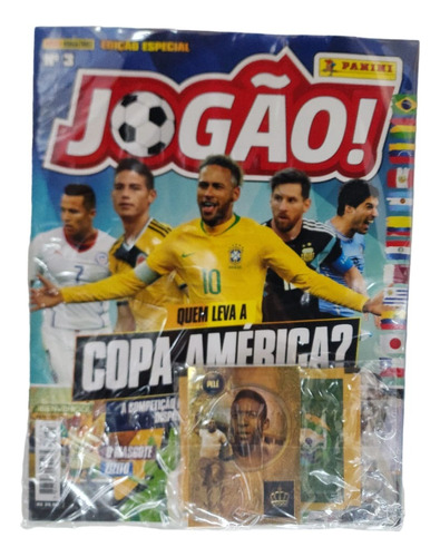 Jogão + Cards Pelé E Marta + Copa América E Feminina 2019