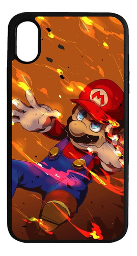 Carcasa Modelos iPhone Mario Bros Fuego