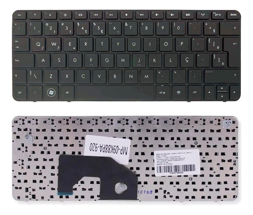 Teclado Para Netbook Hp Mini 210-1030br 210-1040br Br Com Ç