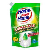 Lavalozas Verde Concentrado 1 Litro Home Sweet Home