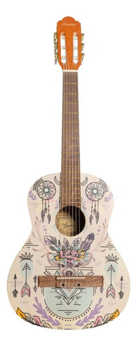 Guitarra Bamboo Gc-36-indi Clasica Diseño Con Funda Msi