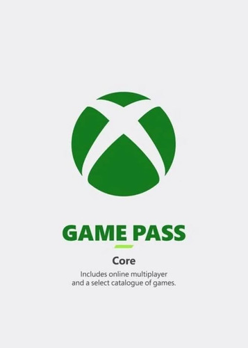 Xbox Game Pass Core 3 Meses
