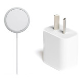 Apple Combo Cargador Usb-c 20w +  Usb-c Magsafe 1m iPhone 12