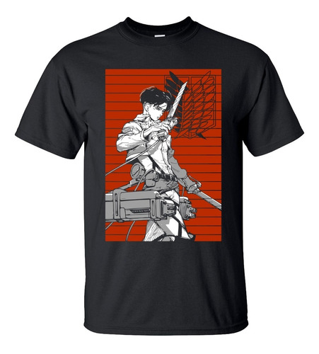 Playera Levi Ackerman Attack On Titan Anime Manga Art A3320