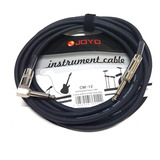 Cable De Guitarra / Instrumento Joyo Cm-12 Rec/ang 4,5 Mts 