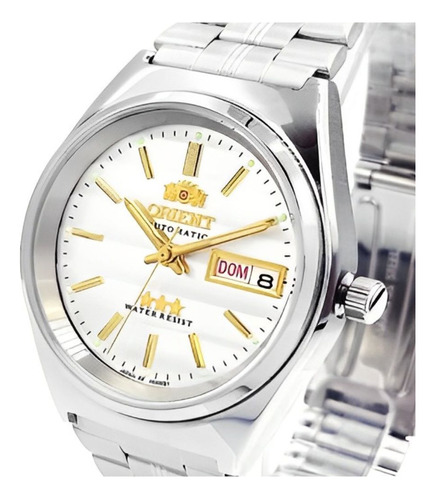Relógio Orient Prata Masculino 469wb1af  B1sx