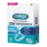 Corega Tabs Pro - Ortodoncia Eferv X30 Tabletas