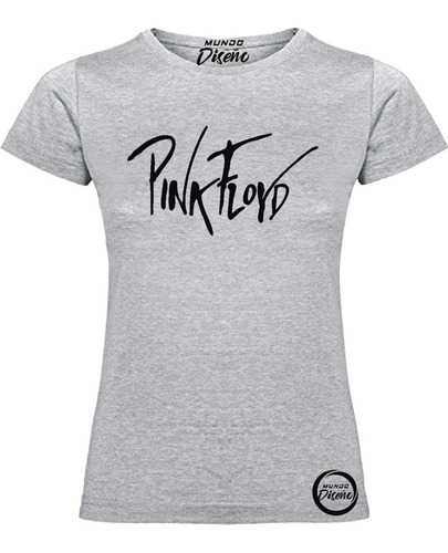 Polera De Mujer Manga Corta Pink Floyd Firma