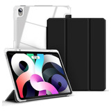 Funda Transparente Para iPad Air 5 / Air 4 10.9''  Negro