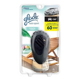 Glade Auto 7ml Paraiso Azul