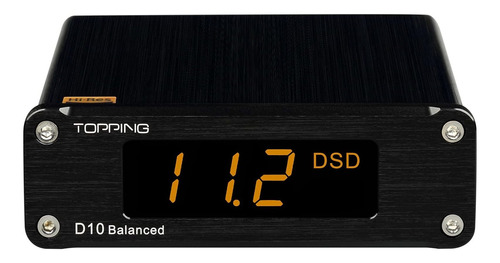 D10 Balanced Mini Usb Dac Css Xmos Xu208 Es9018k2m Opa2...