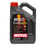 Aceite Motor Motul Xcess 5w40 Envase 5 Litros